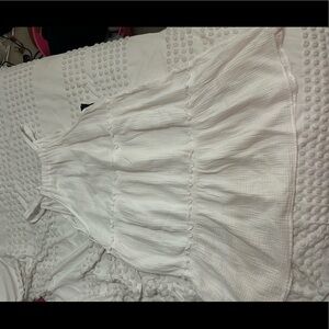 White flowy dress from New In size L